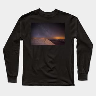 PANSTARRS Comet over Fan Brycheiniog, Carmarthen Fan, Brecon Beacons Long Sleeve T-Shirt